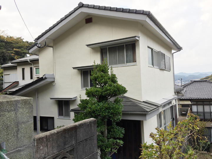 長崎市 F様邸 外壁塗装リフォーム事例