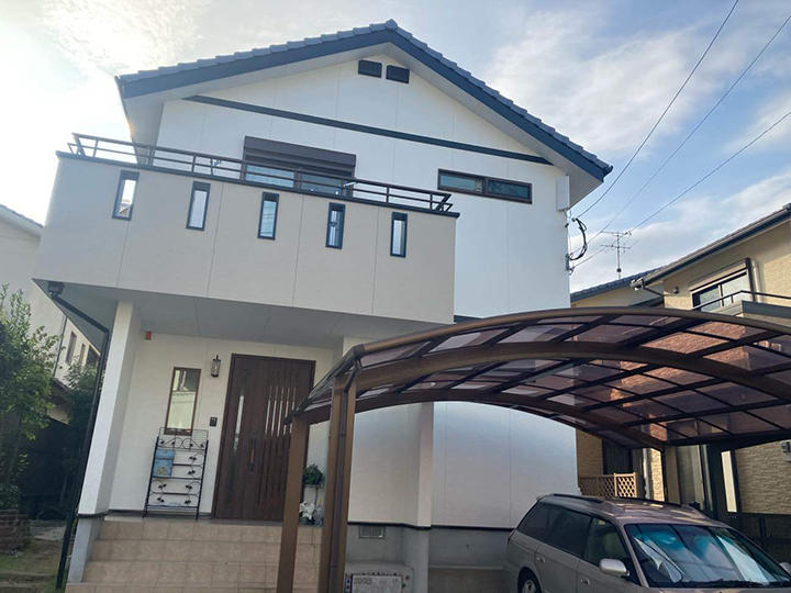長崎市T様邸 外壁塗装リフォーム事例