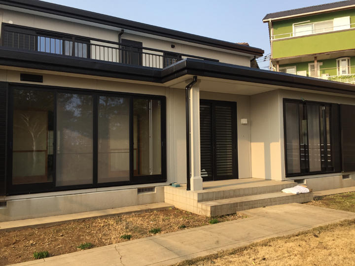 諫早市　Ｎ様邸　外壁・屋根リフォーム事例