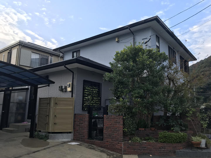 長崎市 K様邸 外壁・屋根塗装リフォーム事例