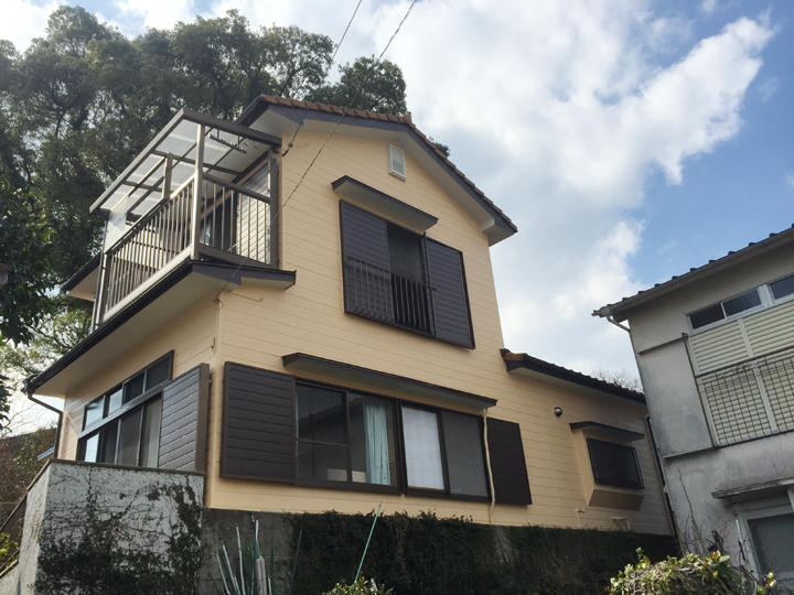 長崎市 Ｔ様邸 外壁リフォーム事例