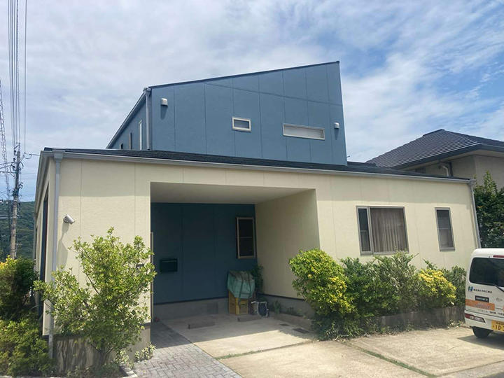 長崎市H様邸 外壁・屋根塗装リフォーム事例