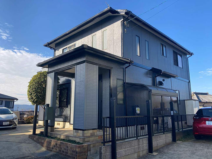 大村市K様邸 外壁屋根塗装リフォーム事例
