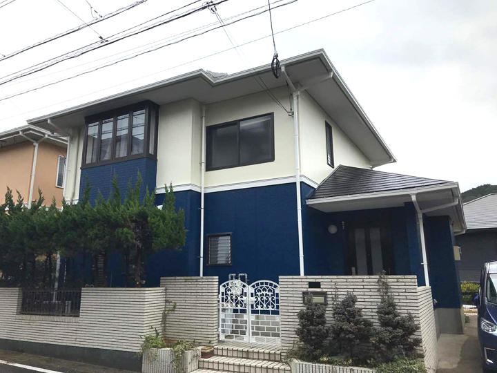 長崎市O様邸 外壁・屋根塗装リフォーム事例
