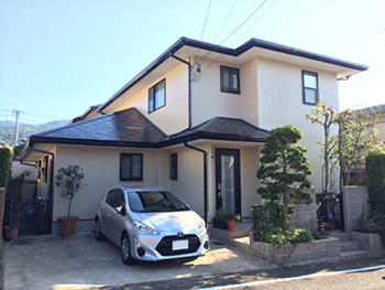 長崎市 Ｍ様邸 外壁・屋根塗装リフォーム事例
