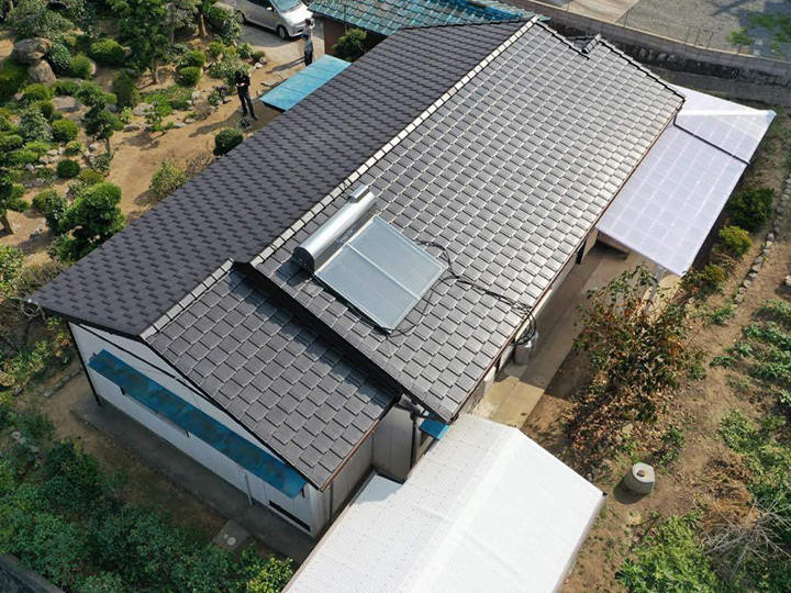 諫早市N様邸 屋根葺き替えリフォーム事例