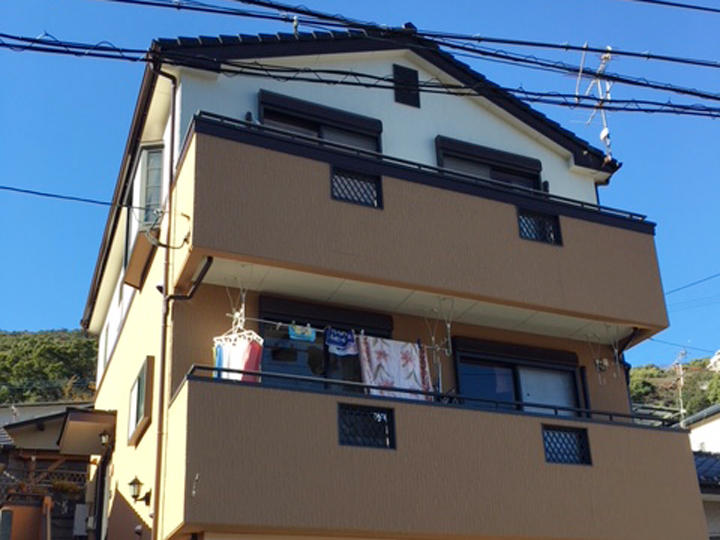 長崎市 K様邸 外壁塗装リフォーム事例