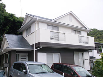 長崎市 Ｗ様邸 外壁・屋根塗装リフォーム事例