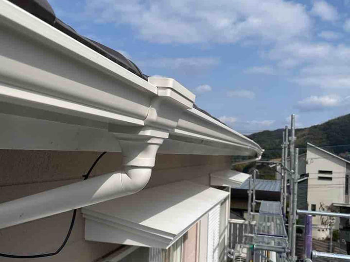 長崎市S様邸 雨樋交換リフォーム事例