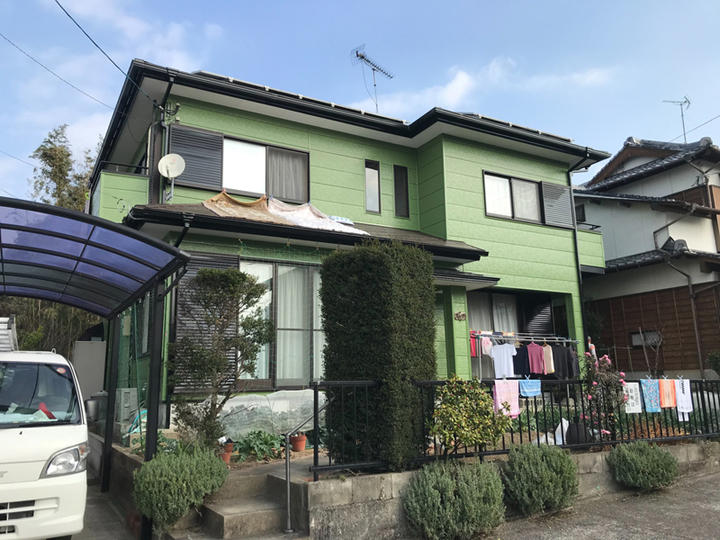 大村市 A様邸 外壁・屋根塗装リフォーム事例