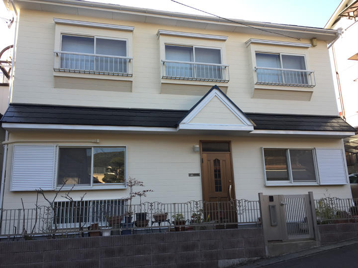 長崎市　Ｏ様邸　外壁・屋根リフォーム事例