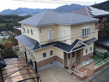 長崎市 Ｍ様邸 外壁・屋根塗装リフォーム事例